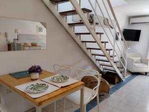 Posezení v ubytování Monoambiente PANTER