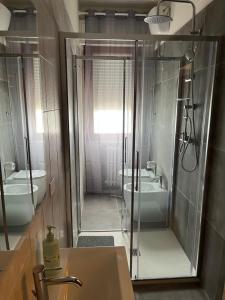 Koupelna v ubytování Residenza Sandrini