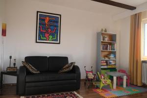 Posezení v ubytování Ferienwohnung Andreas Krysta