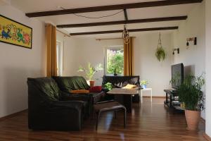 TV a/nebo společenská místnost v ubytování Ferienwohnung Andreas Krysta