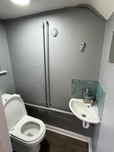 Vonios kambarys apgyvendinimo įstaigoje Entire three bedrooms house