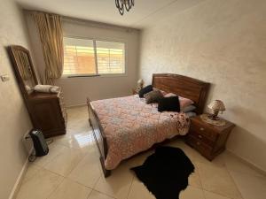 Postel nebo postele na pokoji v ubytování Annour Luxurious & Large apartment in Oujda Centre