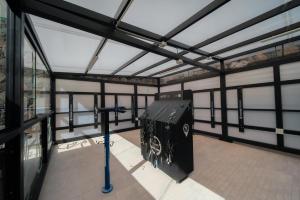 a large room with a pole in the middle at Don Gregory by Dunas - Adults Only in San Agustin