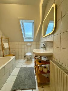 Kúpeľňa v ubytovaní Bauernchalet Alois