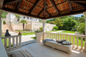 Balkón nebo terasa v ubytování La Villa Dubrovnik