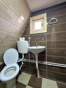 Koupelna v ubytování Ethno village Molitva + 26 fotografií