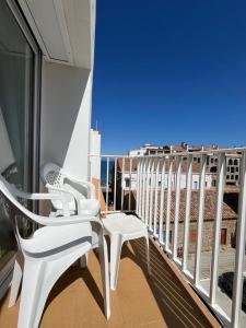 Balkón nebo terasa v ubytování Hotel Bonaire