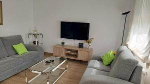 Telewizja i/lub zestaw kina domowego w obiekcie Casa José