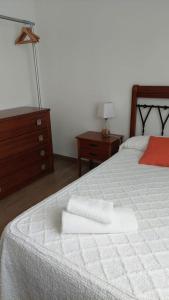 Łóżko lub łóżka w pokoju w obiekcie Casa José