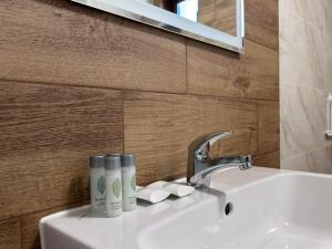 Koupelna v ubytování Апартаменти Bella Deluxe + 34 fotografií