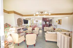A television and/or entertainment centre at The Mardim Villa