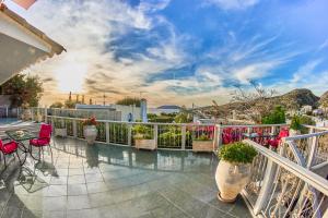 A balcony or terrace at The Mardim Villa