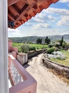 a view from the balcony of a house with a view at Comfortable House in Lamego with Unfenced Garden in Lamego
