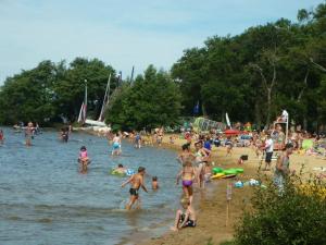 Naturlandskabet i nærheden af feriehuset