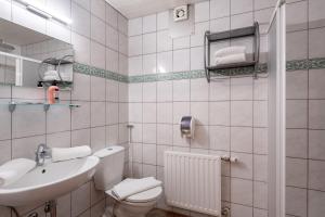 Kúpeľňa v ubytovaní Alpenlodge, Ferienwohnung 14