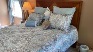 Postel nebo postele na pokoji v ubytování Cozy apt home sweet home