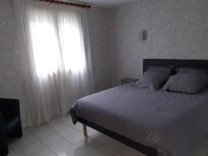 Postel nebo postele na pokoji v ubytování GITE CONFORT plain-pied 12 min d'Albi pas de vis-à-vis