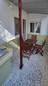 Posezení v ubytování Stamatis House - In the center of Lakka Paxos