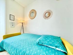 Posteľ alebo postele v izbe v ubytovaní Brest - Le Gestin - Appartements - Lumineux - Tout Confort - Fibre Internet