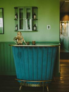 Biljarðborð á Hotel Eco Boutique Bidasoa