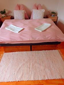 Postel nebo postele na pokoji v ubytování Apartmán Eva