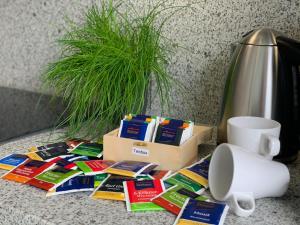 Kaffee-/Teezubehör in der Unterkunft 4-Sterne Premiumferienwohnung  Köhnke 3 - [#122258]