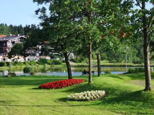Ein Garten an der Unterkunft 4-Sterne Premiumferienwohnung  Köhnke 3 - [#122258]
