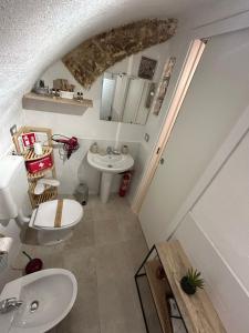 Koupelna v ubytování Cantovì