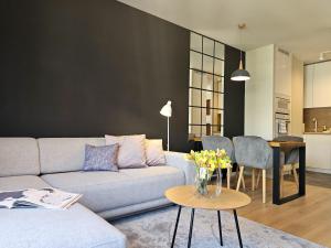Posezení v ubytování URBAN APARTMENTS PREMIUM, Opolska 10 No 21, Free Garage, Self Check-in