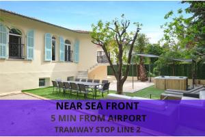 Photo de la galerie de l'établissement VILLA DES PERGOLAS au pied du TRAM ,à 5 min des plages , 15 min du Centre , jacuzzi, à Nice