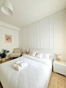 Postel nebo postele na pokoji v ubytování HomeAway Pescara Portanuova