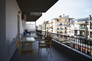 En balkon eller terrasse på Giorgos apartment