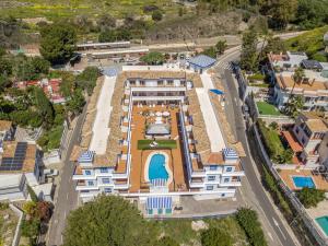 an aerial view of a mansion at Vive Costa Azul in Benalmádena