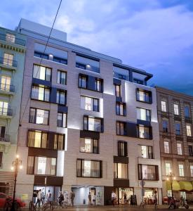 Budova, kde se apartmán nachází