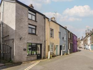 a row of buildings on a street at Quarter Deck in Ulverston