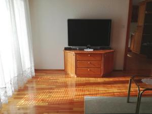 Un televizor și/sau centru de divertisment la Apartments Ana Kranjska Gora