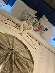 Elite Pyramids Boutique Hotel客房内的一张或多张床位