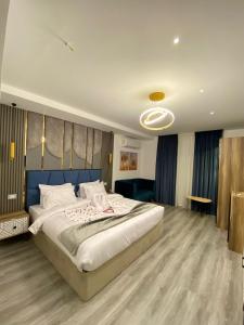 Elite Pyramids Boutique Hotel客房内的一张或多张床位