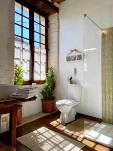 Koupelna v ubytování Maison Parmi Les Bambous