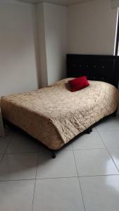 Postel nebo postele na pokoji v ubytování HABITACIÓN PRIVADA tranquila y confortable