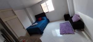 Postel nebo postele na pokoji v ubytování HABITACIÓN PRIVADA tranquila y confortable