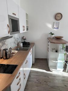 Kuchyňa alebo kuchynka v ubytovaní Bódva Apartman