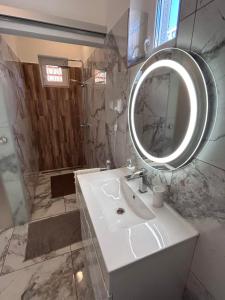 Kúpeľňa v ubytovaní Bódva Apartman