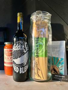 Nápoje v ubytování Paradise Ranch Inn Stellar House Hot-Tub,Sauna