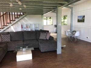 Zona de estar de Daintree - House with a view