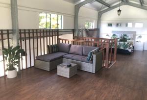 Zona de estar de Daintree - House with a view