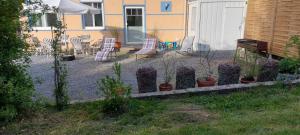 Vonkajšia záhrada v ubytovaní Ferienhaus Alegria