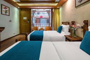 Frida's Inn 思法特观景客栈客房内的一张或多张床位