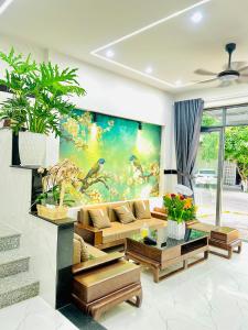 Posezení v ubytování Villa Quy Nhơn Gần Biển Gần Trung Tâm - Biệt Thự Quy Nhơn Gần Biển