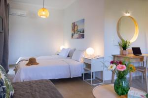 Posteľ alebo postele v izbe v ubytovaní Hotel Bretagne